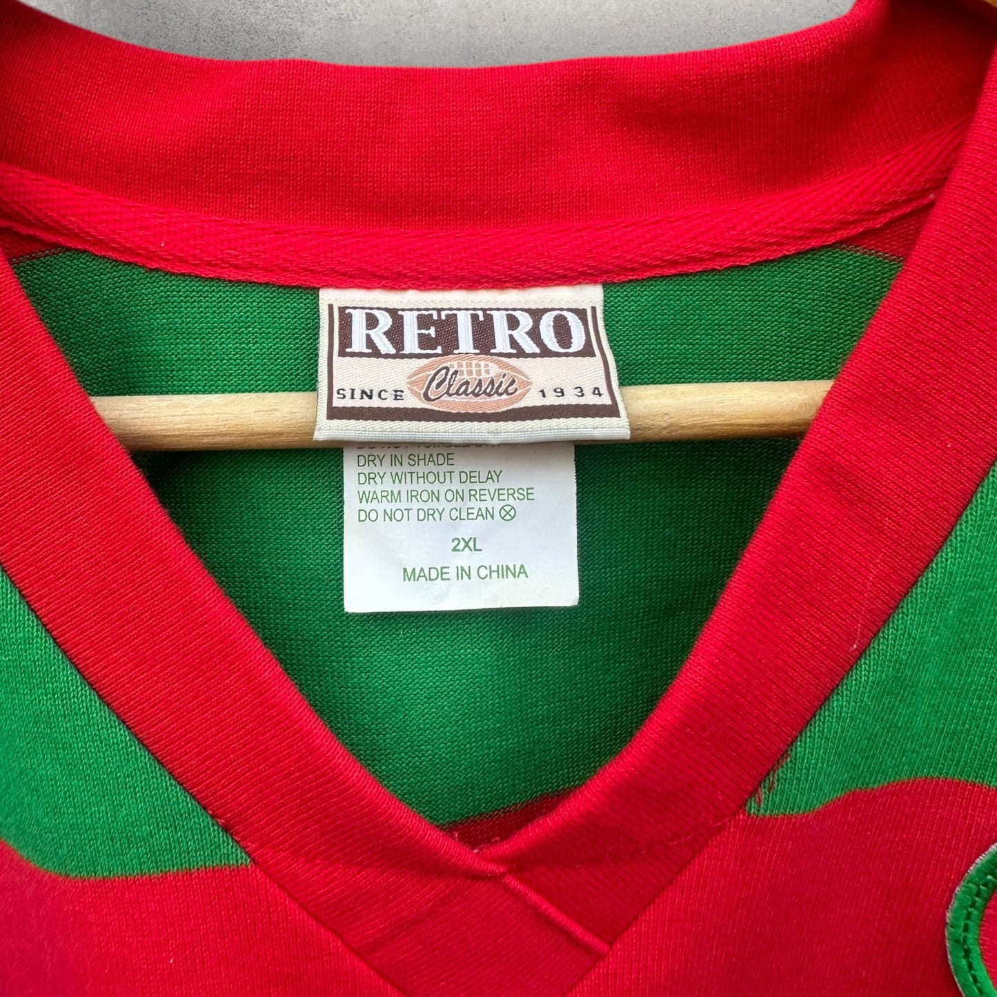 SOUTH SYDNEY RABBITOHS SMITHS RETRO SHORT SLEEVE JERSEY