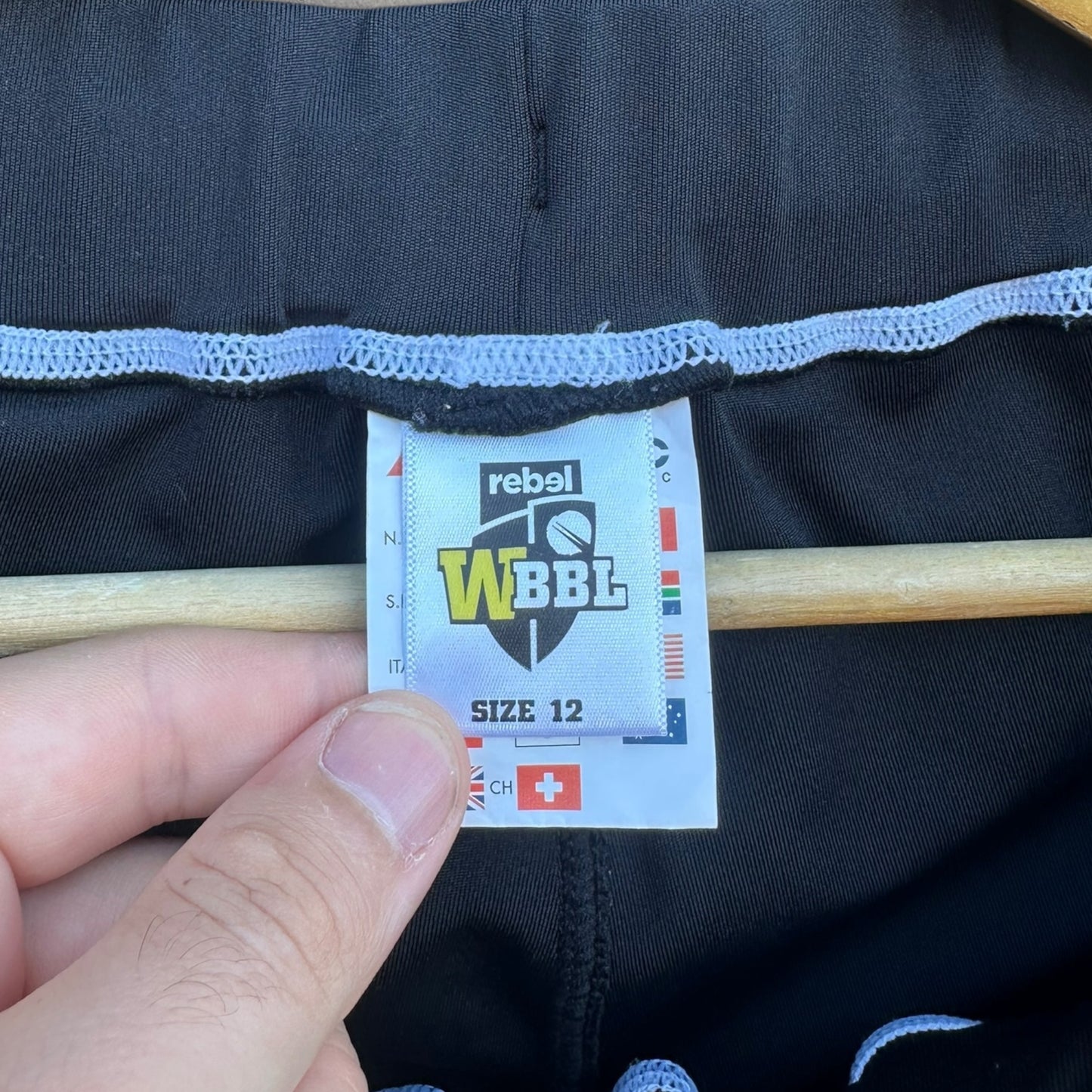 ADELAIDE STRIKERS WBBL MATCH PANTS ISSUED TO AJ WELLINGTON