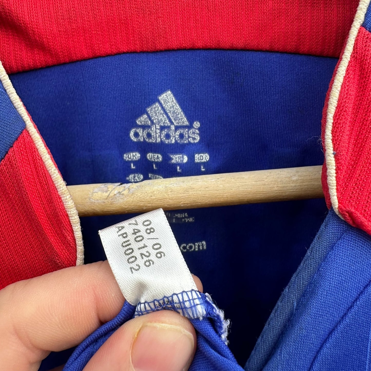 FRANCE 2006 ADIDAS HOME VINTAGE JERSEY