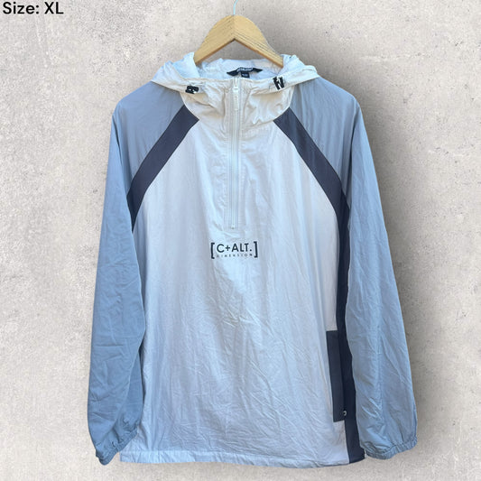 JACK & JONES WINDBREAKER HALF ZIP JACKET