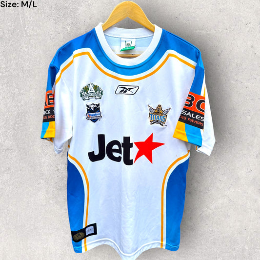 GOLD COAST TITANS 2008 AWAY CENTENARY JERSEY