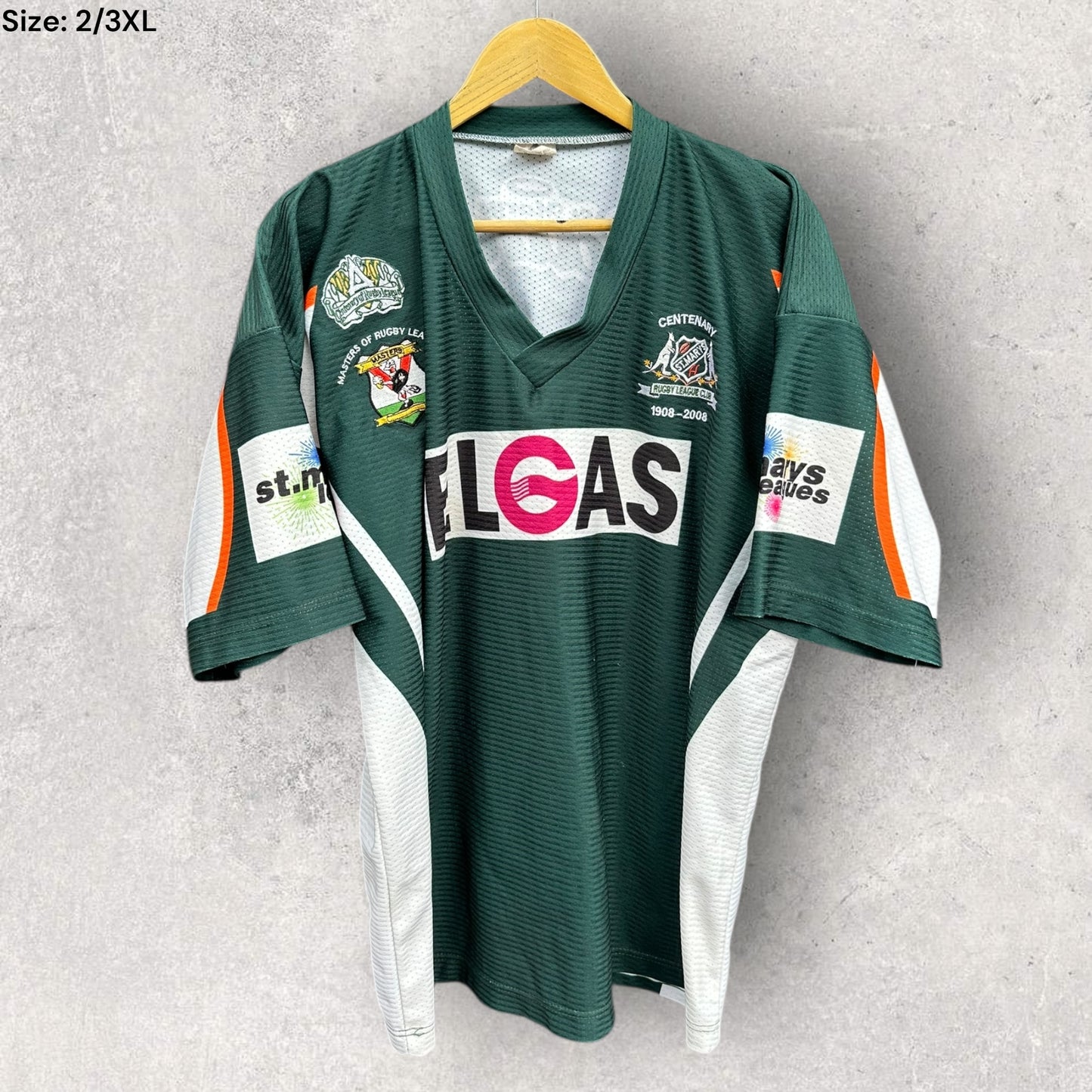 ST MARYS SAINTS 2008 NSW RUGBY LEAGUE MATCH JERSEY