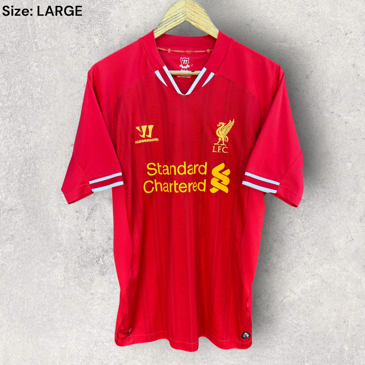 Liverpool FC 2013-2014 Home Warrior Football Jersey