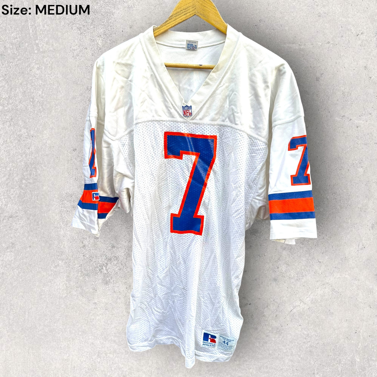 Denver Broncos Russell Athletic Vintage Made In USA NFL Jersey