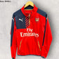 ARSENAL PUMA HALF ZIP RED TRAINING JACKET