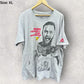 CONOR McGREGOR REEBOK GREY PUSH YOURSELF TO BE NOTORIOUS SHIRT UFC