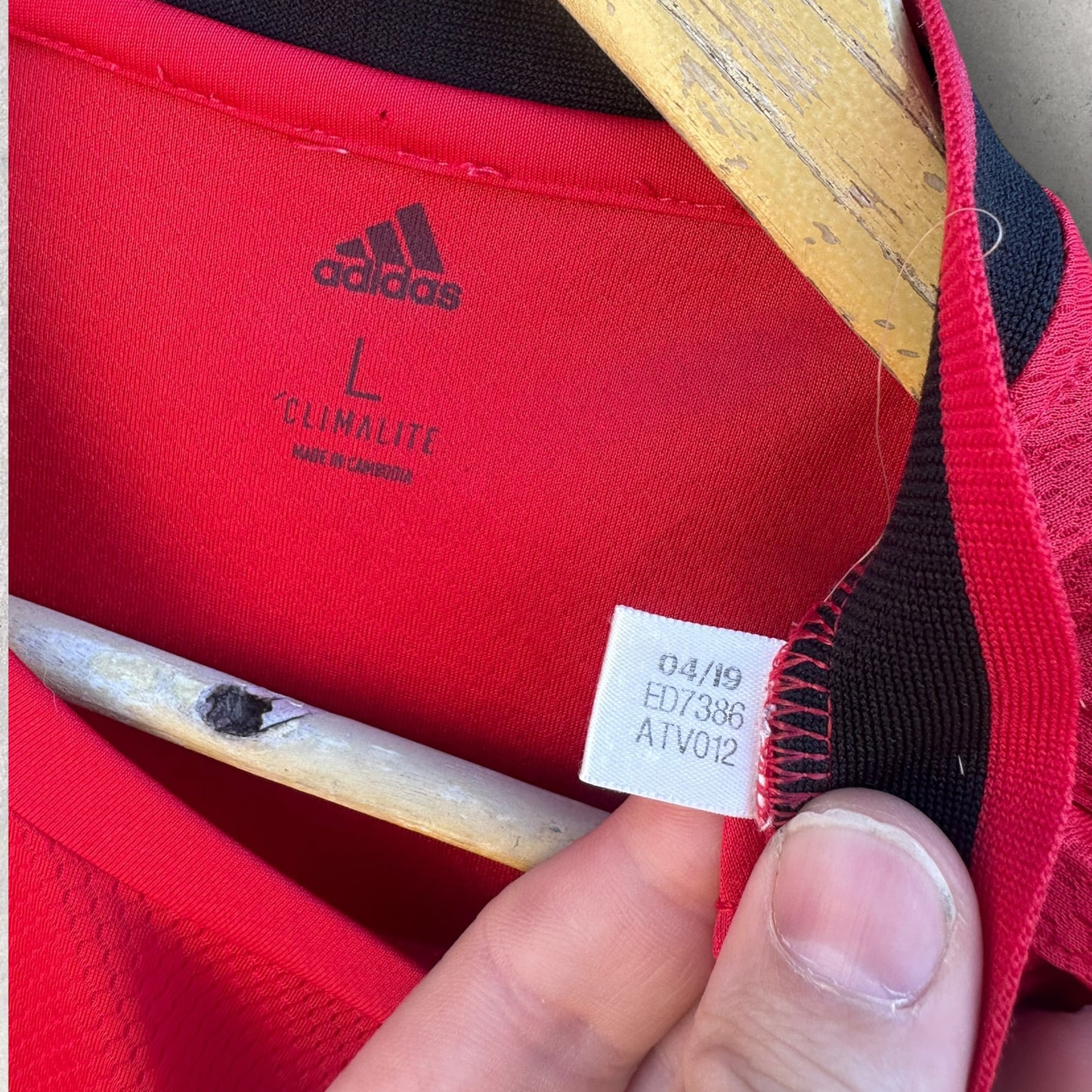 Manchester United 2019-2020 Adidas Home Football Jersey
