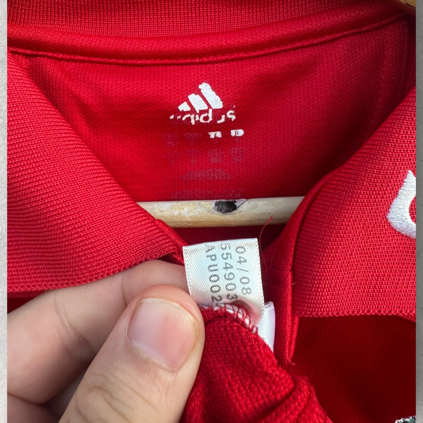 LIVERPOOL FC ADIDAS 2008 POLO SHIRT