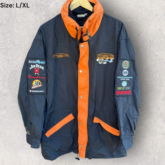 V8 Supercars Vintage Motorsport Full Zip Inner Fleece Jacket