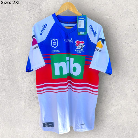 NEWCASTLE KNIGHTS 2021 AWAY JERSEY BRAND NEW WITH TAGS