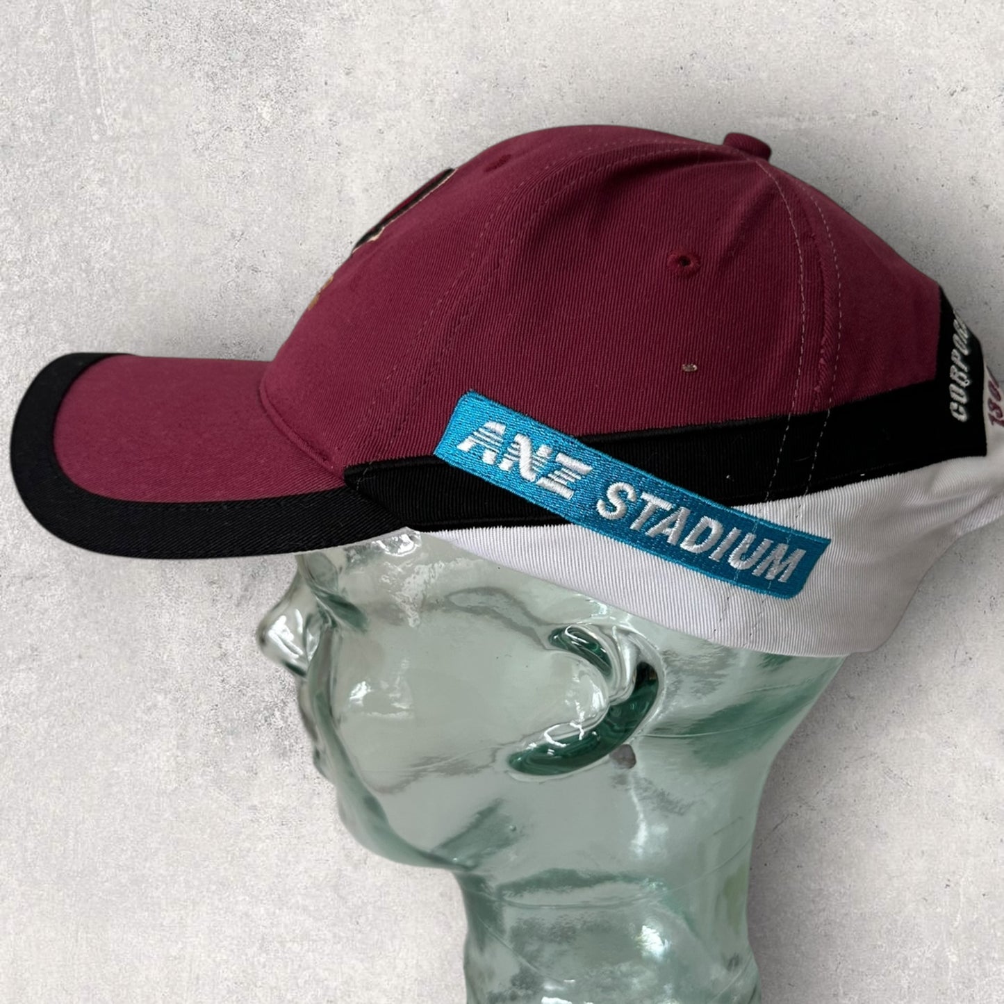 QUEENSLAND MAROONS VINTAGE STATE OF ORIGIN RUGBY LEAGUE HAT