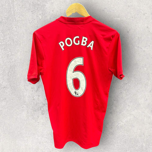 PAUL POGBA MANCHESTER UNITED 2016-2017 ADIDAS HOME JERSEY