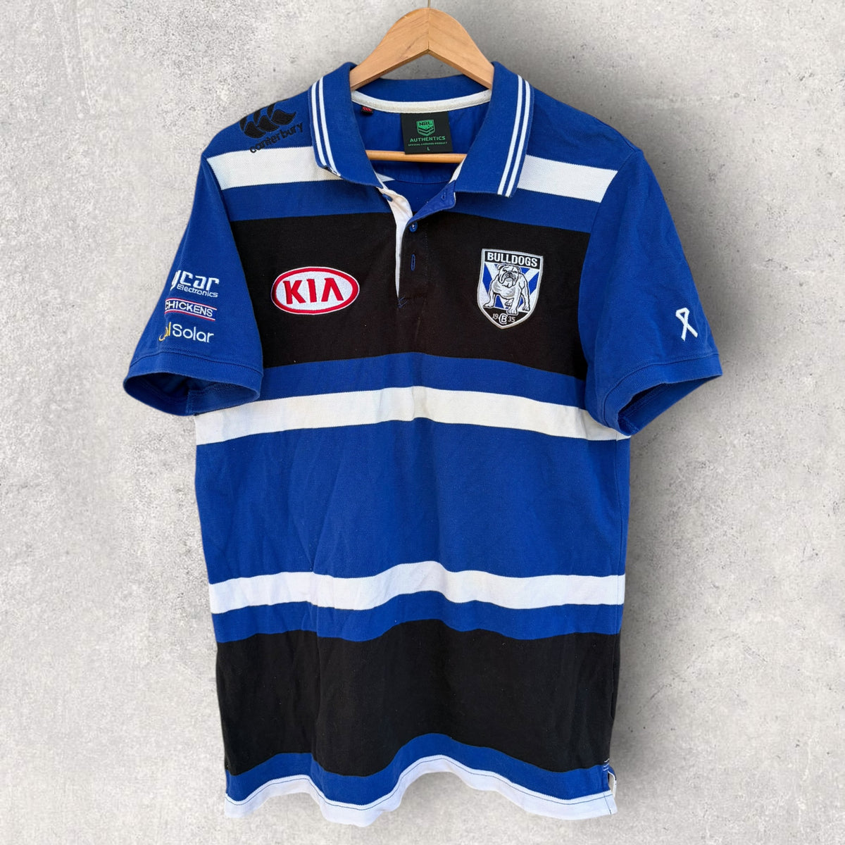 Canterbury Bulldogs KIA NRL Media Polo