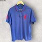 RALPH LAUREN POLO BLUE SHORT SLEEVE SHIRT