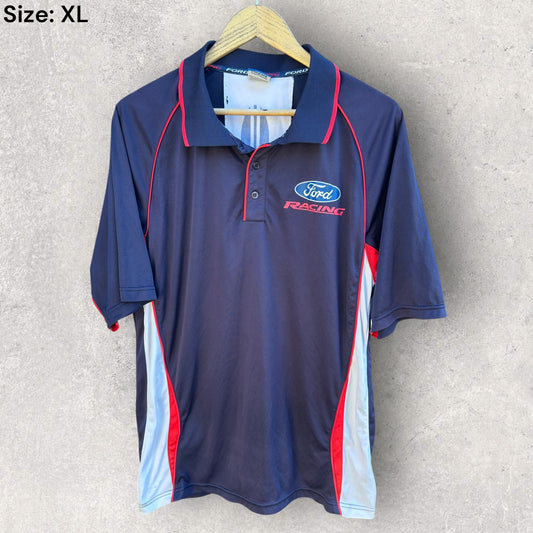 Ford Racing Blue Motorsport Polo Shirt