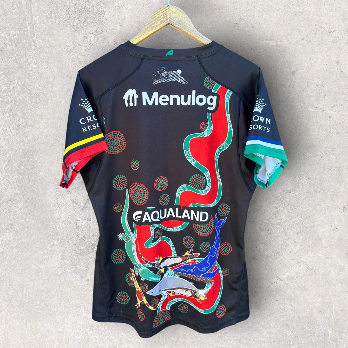 South Sydney Rabbitohs 2022 Indigenous Ladies Jersey Signed by Latrell Mitchell