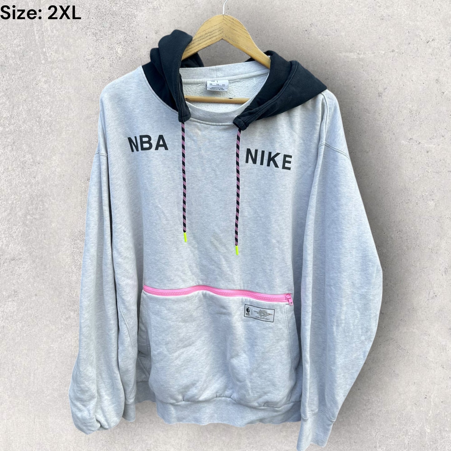 Nike NBA team 31 Courtside Hooded Grey Jumper