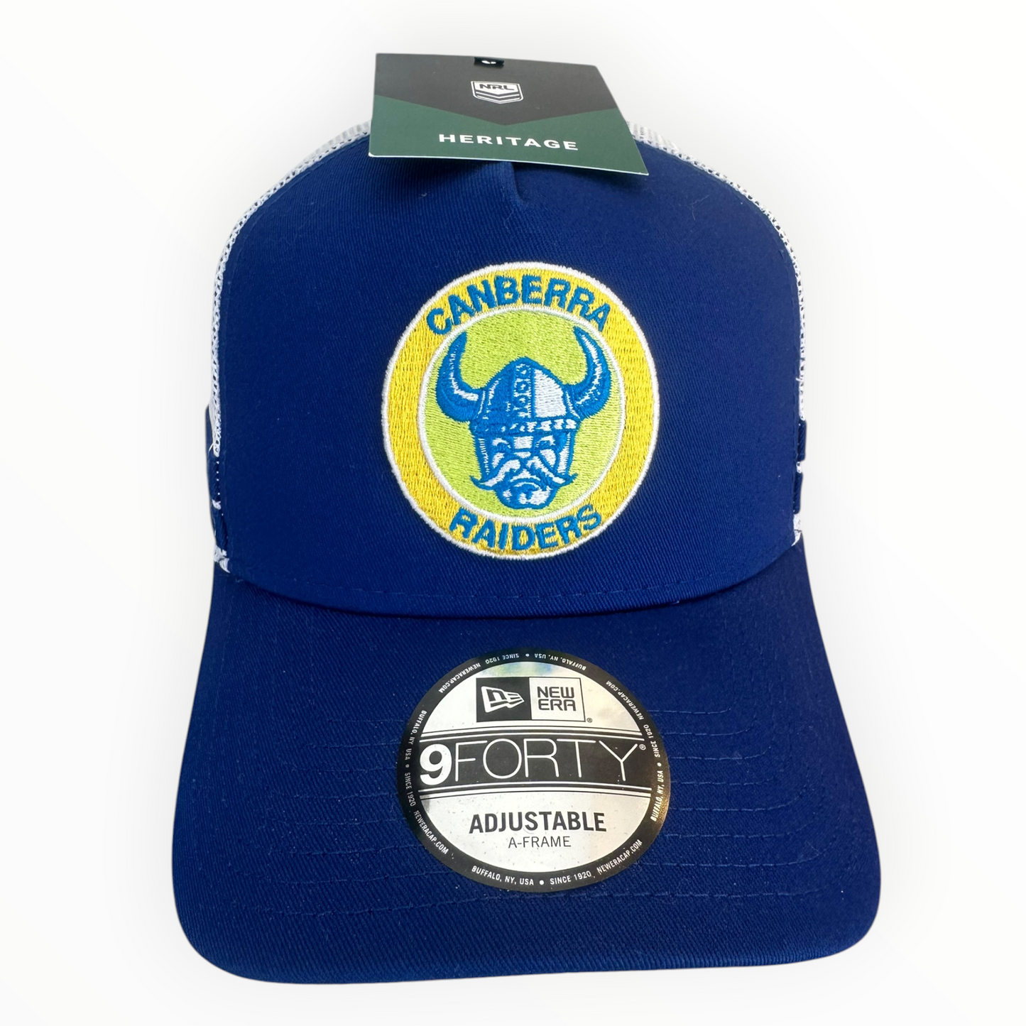 Canberra Raiders Heritage Adjustable Snap Back Truckers Hat Brand New