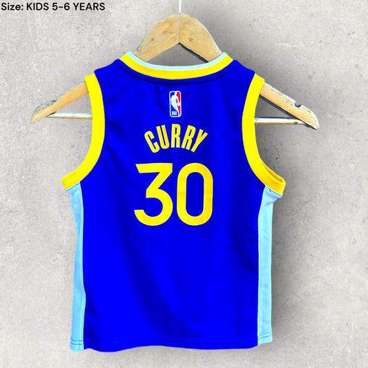 STEPH CURRY GOLDEN STATE WARRIORS NIKE KIDS JERSEY