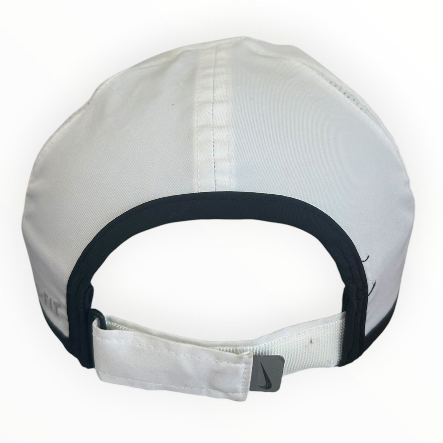 Nike Dri-Fit Featherlight White Running Hat Cap