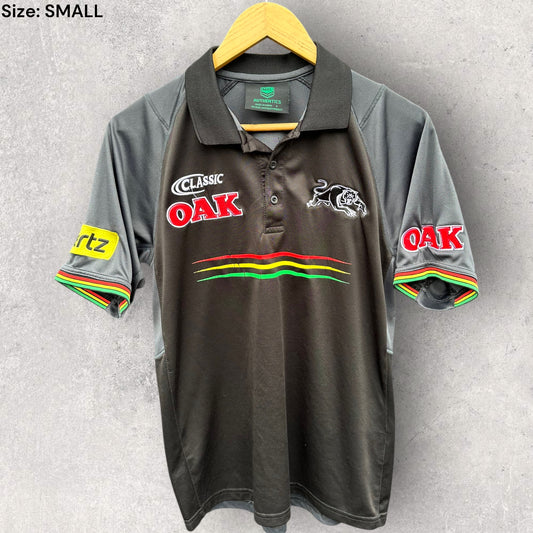 PENRITH PANTHERS CLASSIC MEDIA POLO