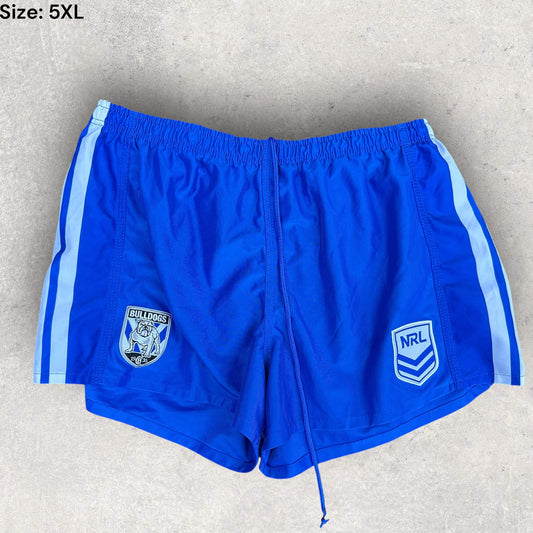 CANTERBURY BULLDOGS SUPPORTER TRAINING SHORTS