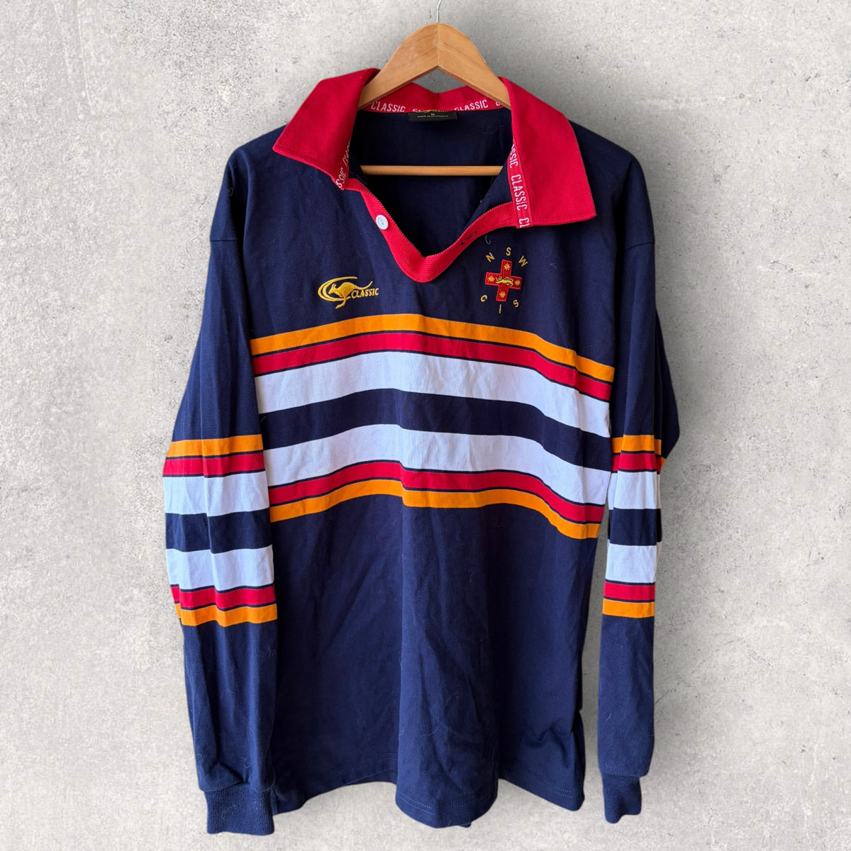 NSW CIS Combined Independent Schools Classic Cotton Rugby Jumper
