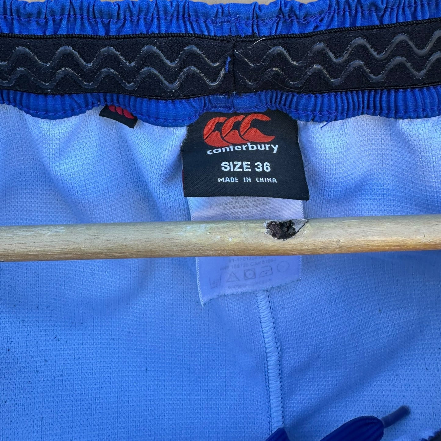 CANTERBURY BULLDOGS U20s MATCH WORN SHORTS