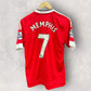 MEMPHIS DEPAY MANCHESTER UNITED 2015-2016 ADIDAS HOME FOOTBALL JERSEY