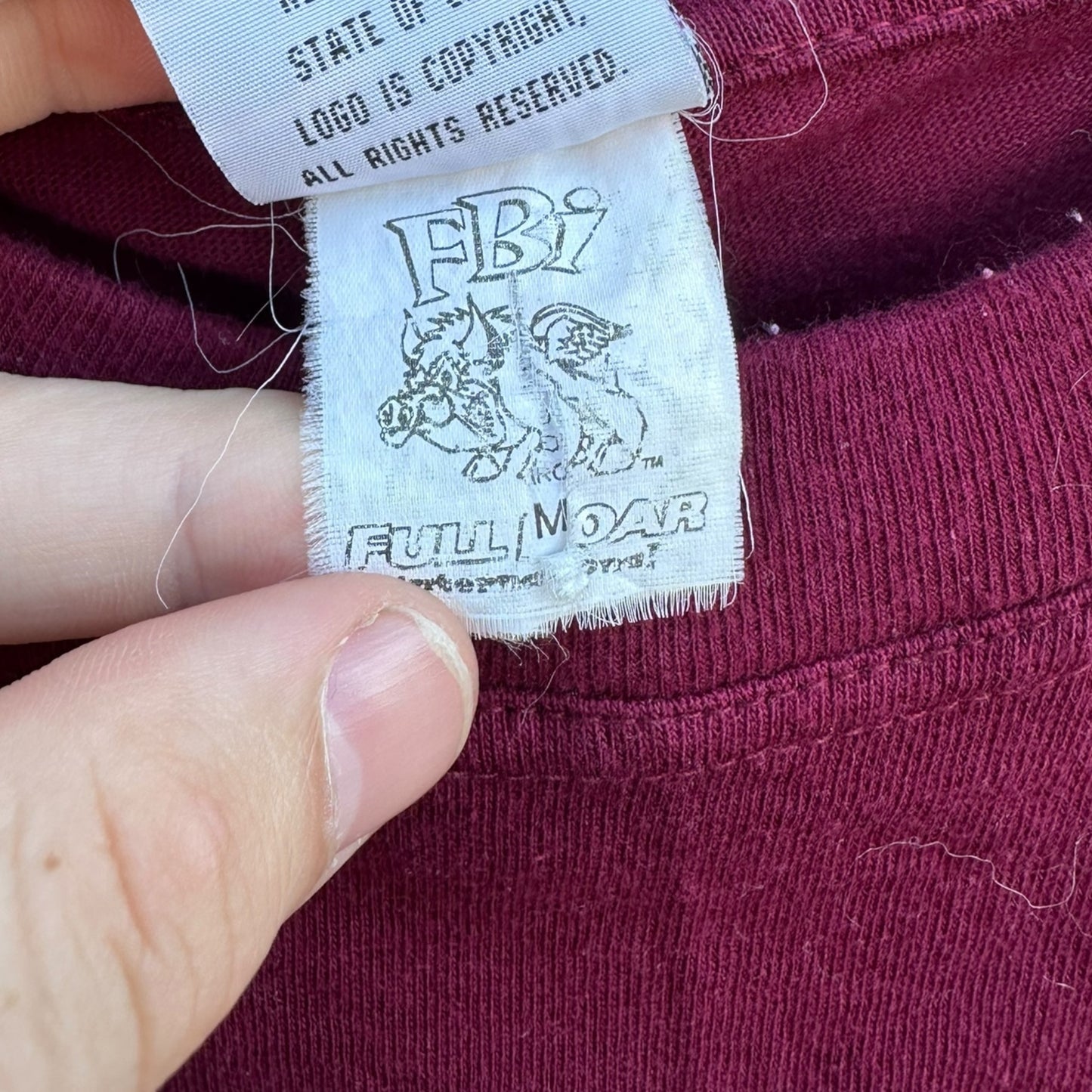 QLD MAROONS 2000 VINTAGE FULL BOAR SHIRT