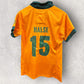 CAITLYN HALSE AUSTRALIAN WALLAROOS 2025 RUGBY WORLD CUP PLAYER ISSUED JERSEY