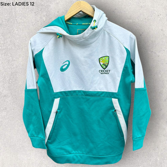CRICKET AUSTRALIA LADIES ASICS HOODED JUMPER