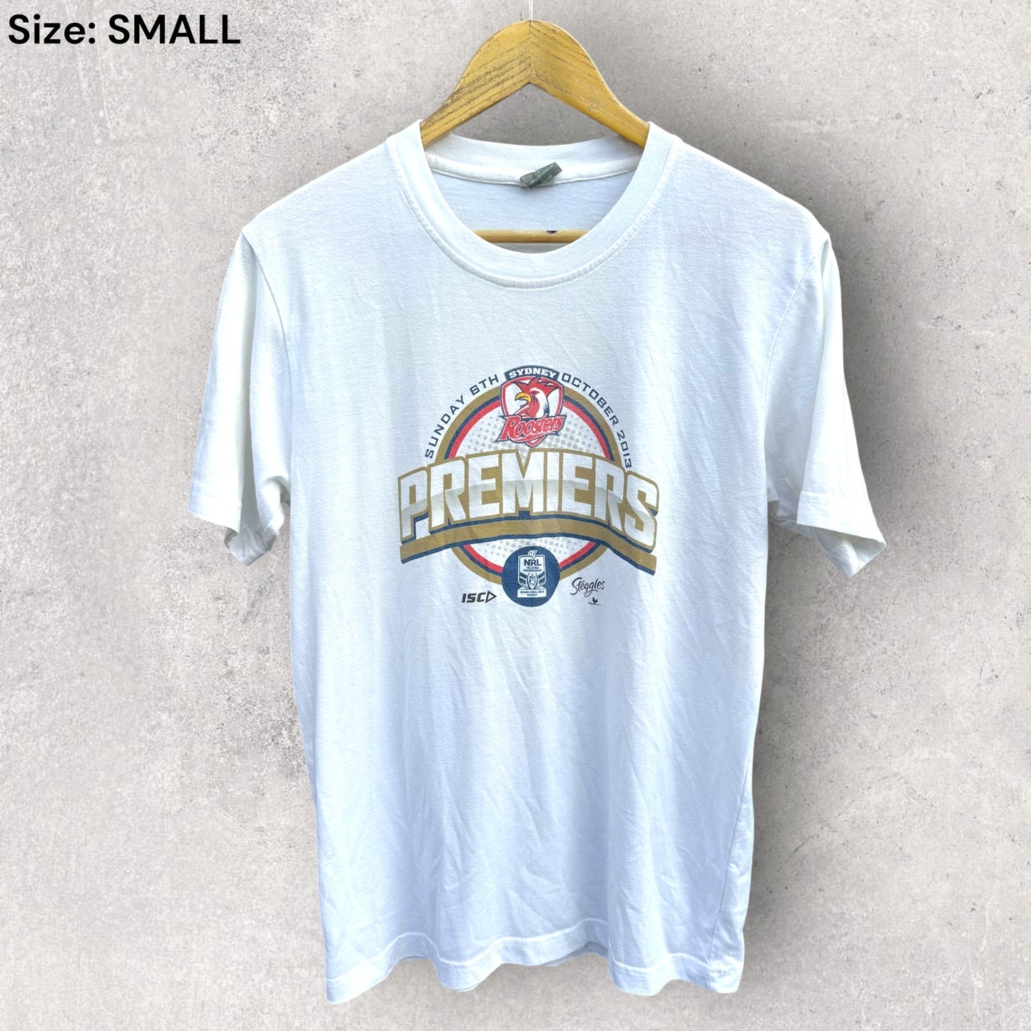 Sydney Roosters 2013 ISC Premiers White Nrl shirt