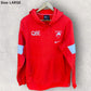 SYDNEY SWANS NIKE ON FIELD RED HOODED JUMPER