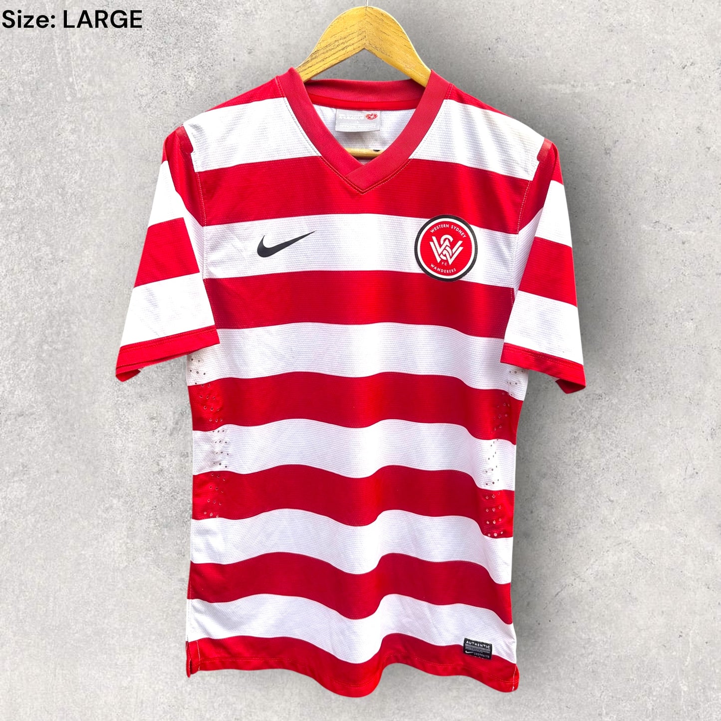 Western Sydney Wanderers 2014 Away Asians Champions League Nike Jersey