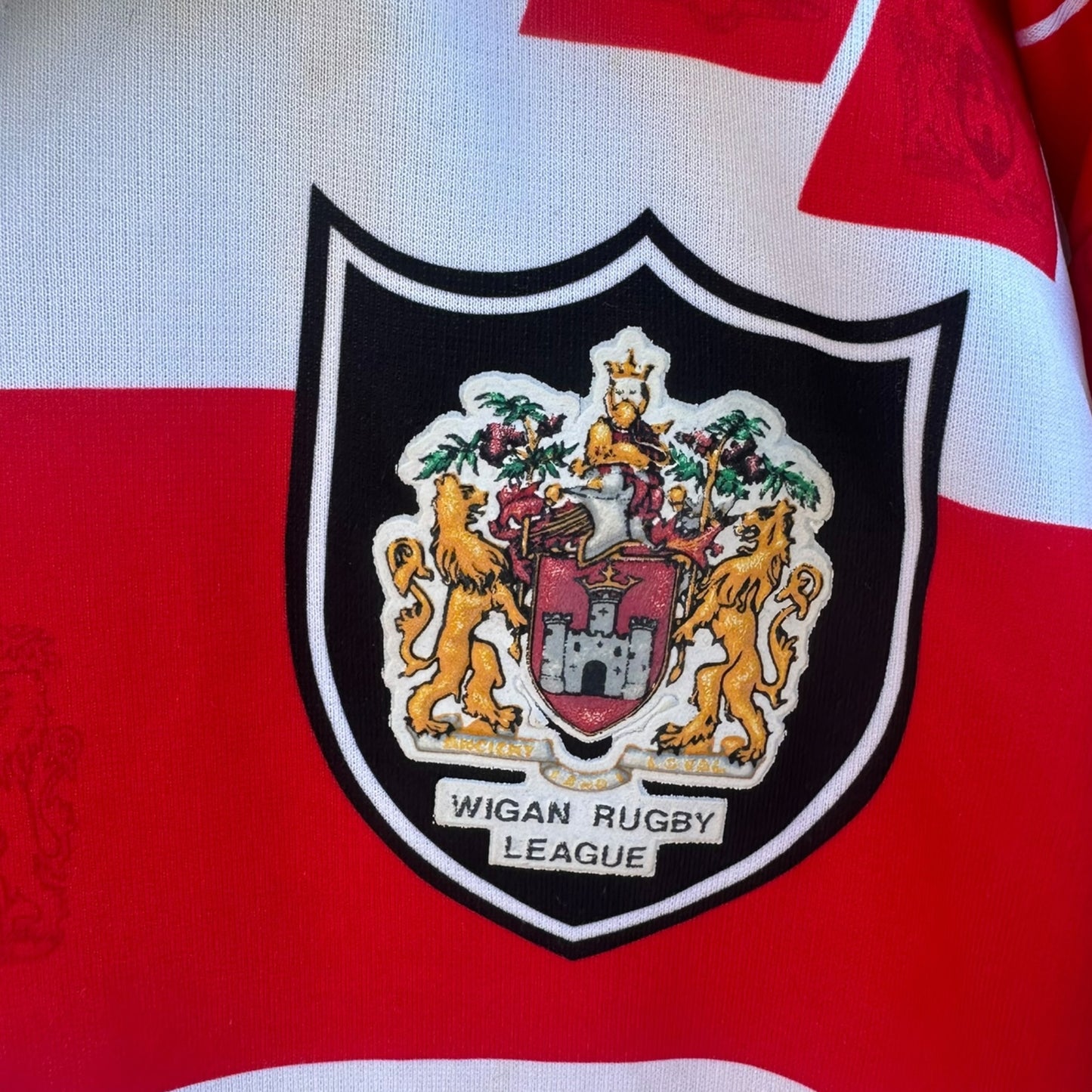 Wigan Warriors 1991 Ellgren Rugby League Vintage Jersey