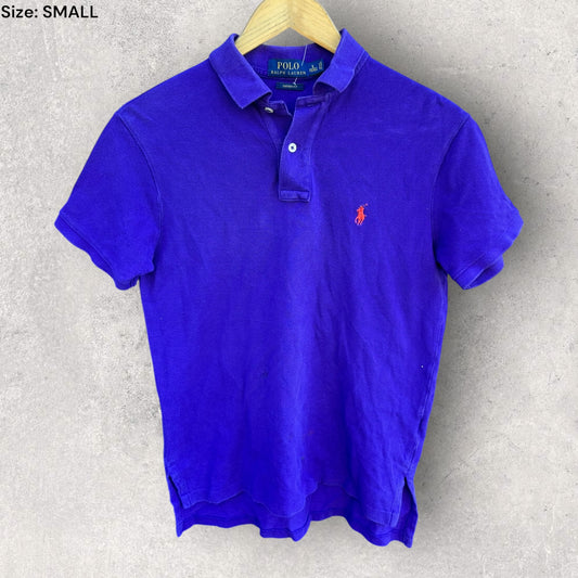 RALPH LAUREN POLO PURPLE POLO SHIRT