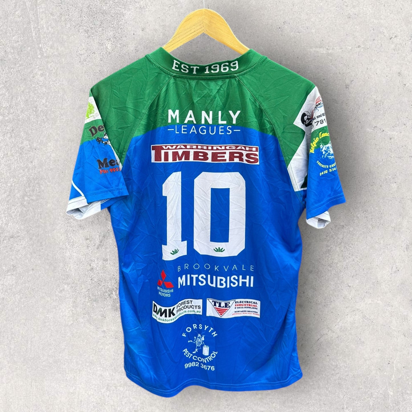 CROMER KINGFISHERS MATCH RUGBY LEAGUE JERSEY