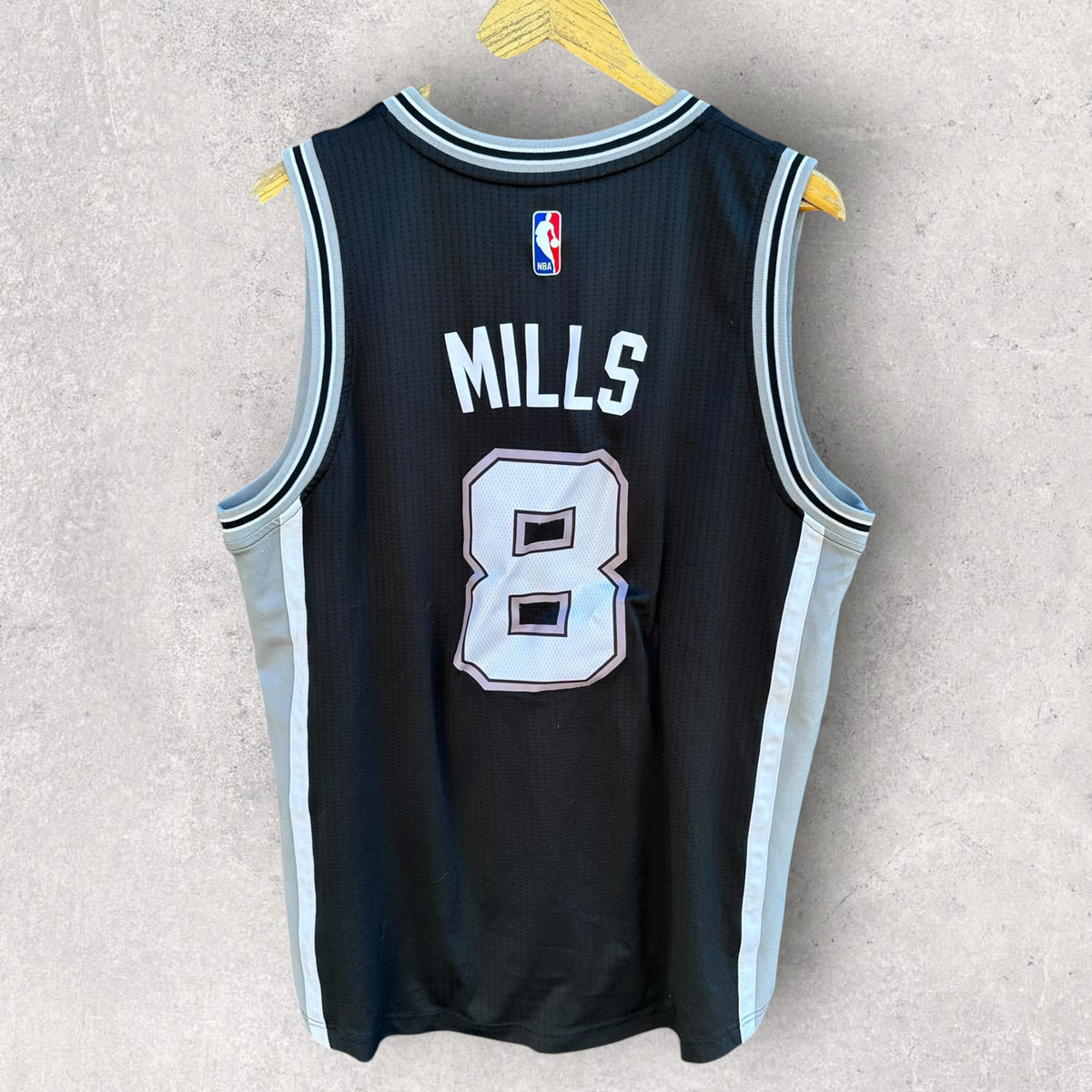 Patty Mills San Antonio Spurs 2015 Adidas NBA Swingman Basketball Jersey