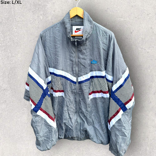 NIKE MULTI COLOURED WINDBREAKER JACKET MADE IN US