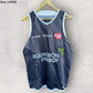 ST GEORGE ILLAWARRA DRAGONS 2025 BLACK TRAINING SINGLET PLAYER ISSUED SIONE FINAU