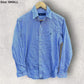 RALPH LAUREN POLO BLUE STRIPPED LONG SLEEVE SHIRT