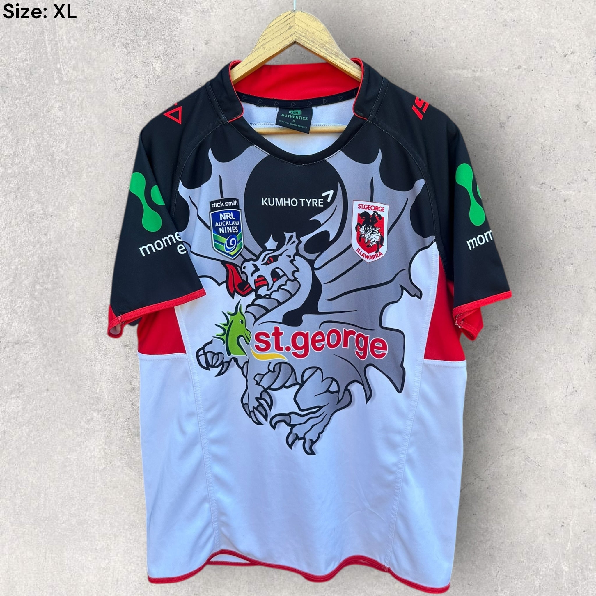 【海外XLサイズ】NRL セントジョージ・イラワラ・ドラゴンズ シングレット 海外XLサイズ】NRL セントジョージ・イラワラ・ドラゴンズ
