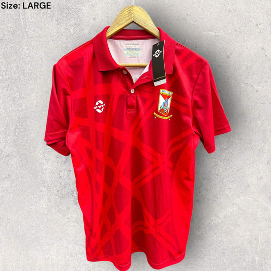 MAURITIUS FOOTBALL POLO SHIRT BRAND NEW WITH TAGS