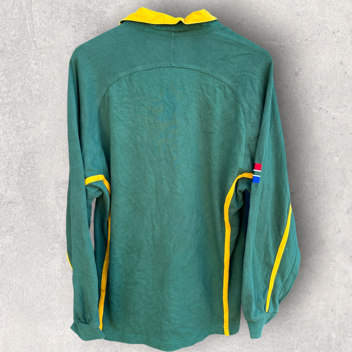 South African Springboks Nike Vintage Long Sleeve Cotton Rugby Union Jersey