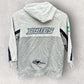 NSW BLUES CLASSIC STATE OF ORIGIN GREY KIDS HOODED JUMPER