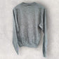MIAMI HURRICANES UNIVERSITY CHAMPION VINTAGE GREY CREW NECK JUMPER