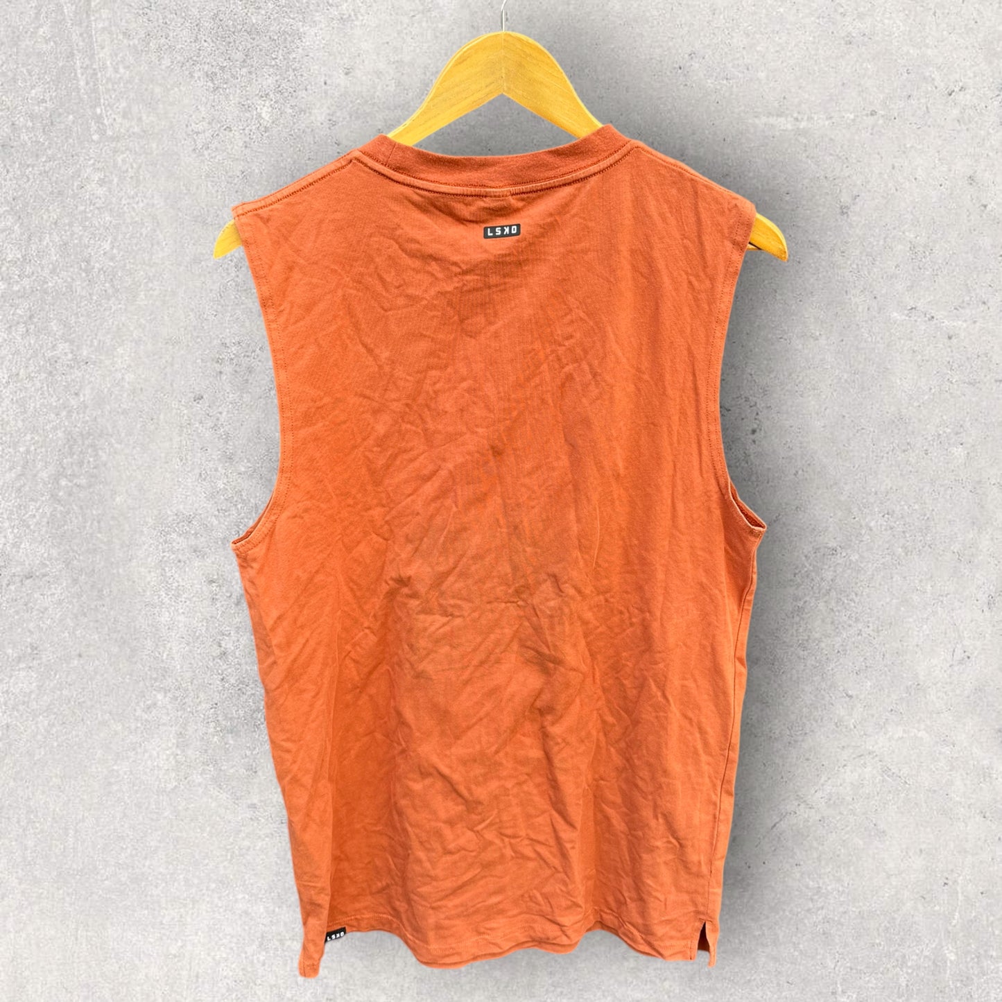 LSKD CLAY/ORANGE TANK SINGLET