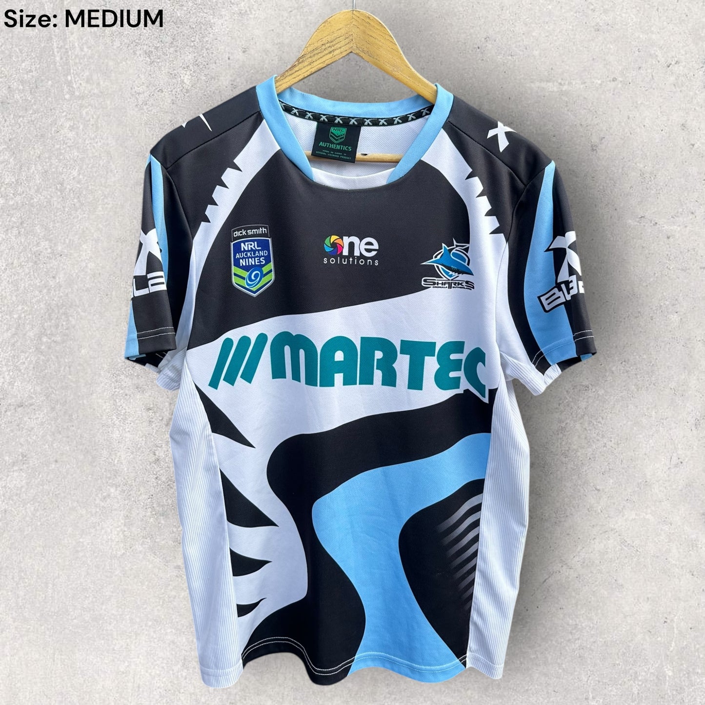 Cronulla sharks 2015 Auckland Nines X-Blades Jersey