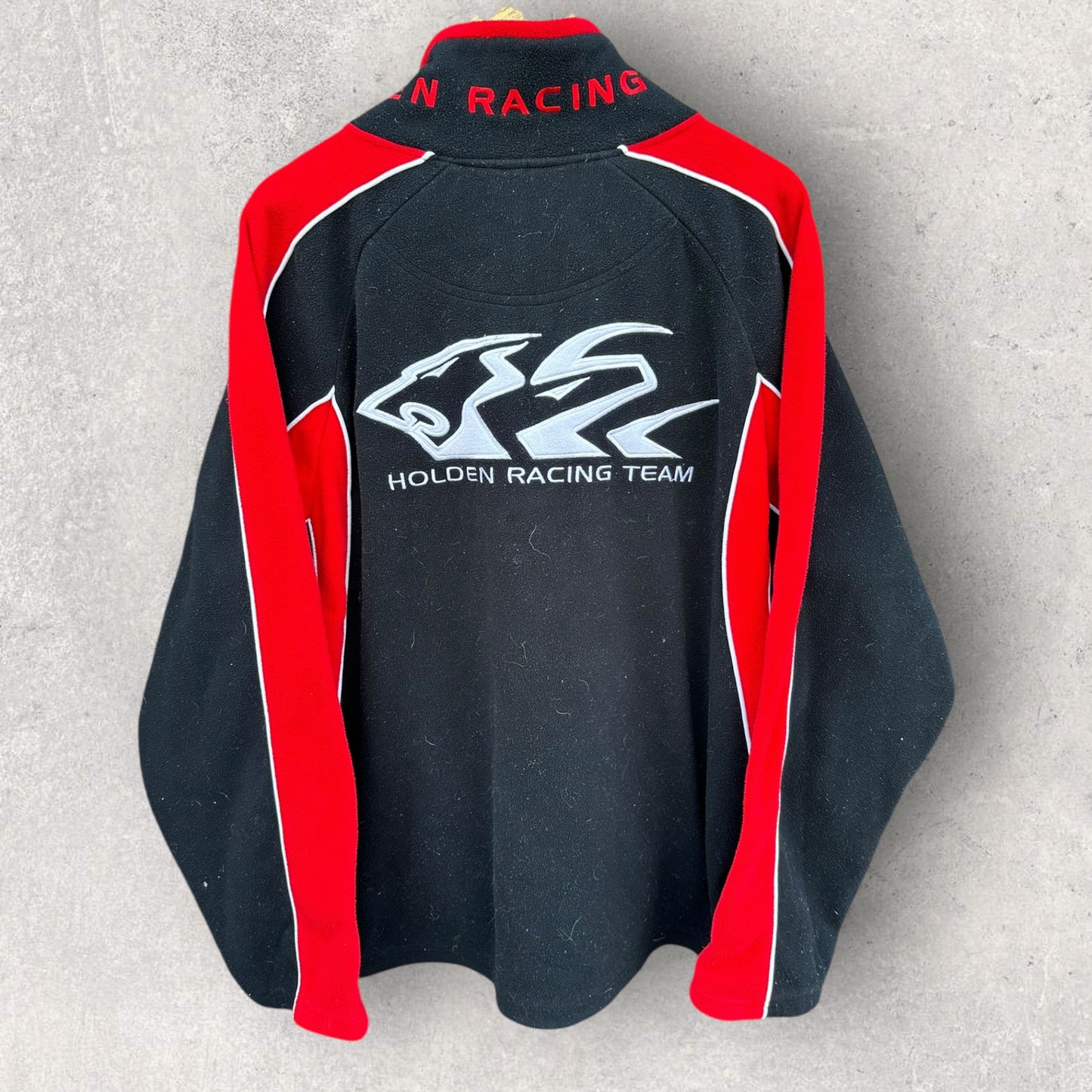 HOLDEN MOTORSPORT VINTAGE HALF ZIP FLEECE JACKET